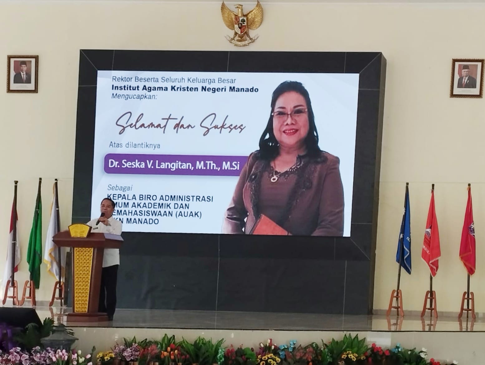 DR. Seska Langitan Dilantik sebagai Kepala Biro AUAK IAKN Manado: Langkah Baru Menuju Prestasi