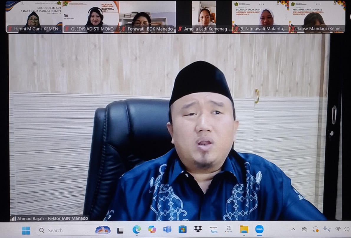 Rektor IAIN Manado: Tiga Kunci Utama Bagi ASN untuk Membangun Integritas dan Profesionalisme